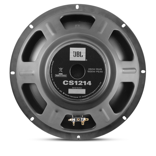 CS1214 - Black - 30 cm (12 inch) subwoofer, with double magnet suitable for enclosed, bass reflex and bandpass boxes - Back