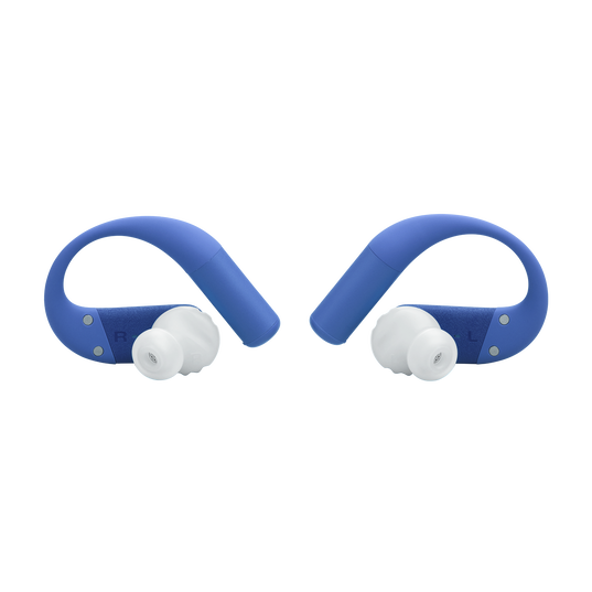 JBL Endurance Peak 4 - Blue - True Wireless Noise Cancelling Sport Earbuds - Detailshot 4