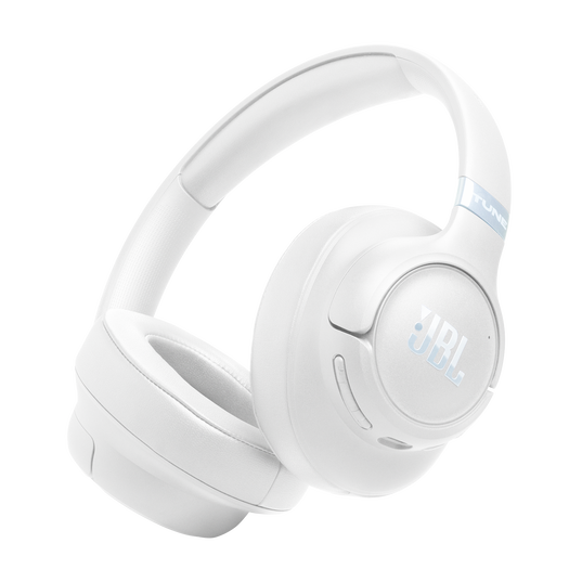 JBL Tune 780NC - White - Wireless over-ear Noise Cancelling headphones - Hero