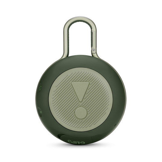 JBL Clip 3 - Forest Green - Portable Bluetooth® speaker - Back