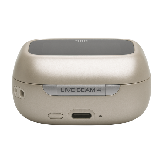 JBL Live Beam 4 - Sand - True wireless Noise Cancelling earbuds - Detailshot 2