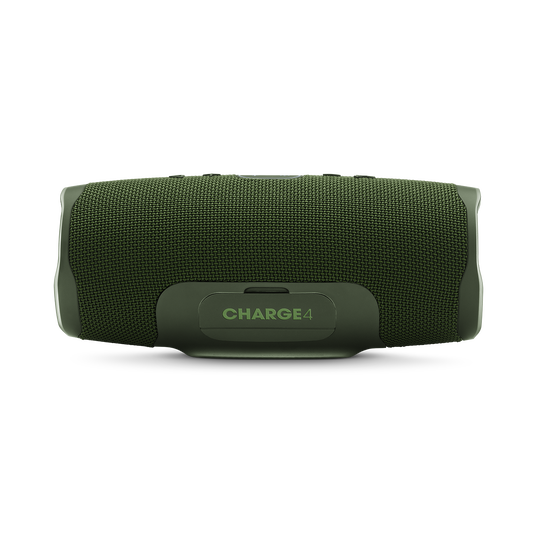 JBL Charge 4 - Forest Green - Portable Bluetooth speaker - Back