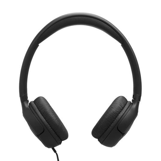 JBL Tune 530C - Black - Wired on-ear headphones - Front