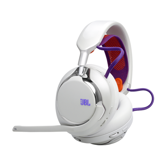 JBL Quantum 950 - White - Wireless multiplatform gaming headset with adaptive Noise Cancelling - Hero