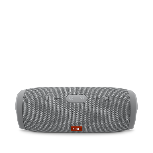 JBL Charge 3 - Grey - Full-featured waterproof portable speaker with high-capacity battery to charge your devices - Detailshot 2