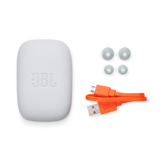 JBL Endurance JUMP - Red - Waterproof Wireless Sport In-Ear Headphones - Detailshot 4