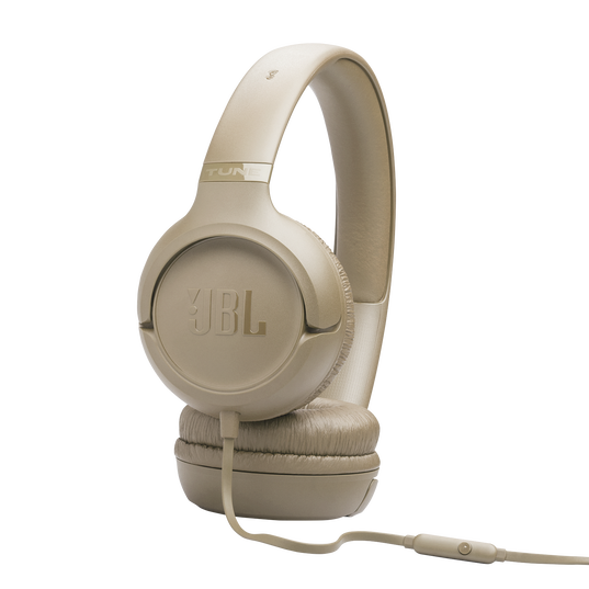 JBL Tune 530 Wired - Beige - Wired on-ear headphones - Right