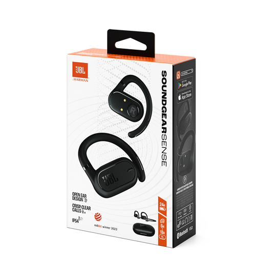 JBL Soundgear Sense - Black - True wireless open-ear headphones - Detailshot 11