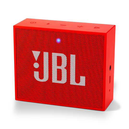 JBL GO+ - Red - Portable Bluetooth® Speaker - Hero