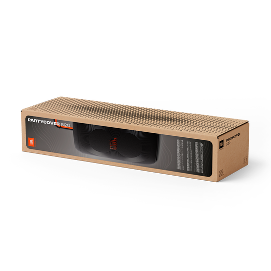 JBL PartyCover 520 - Black - Protective cover for JBL PartyBox 520 speakers - Detailshot 8