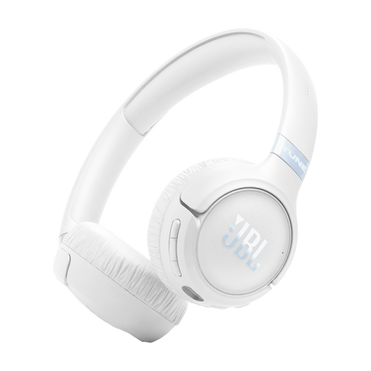 JBL Tune 680NC - White - Wireless on-ear Noise cancelling headphones - Hero