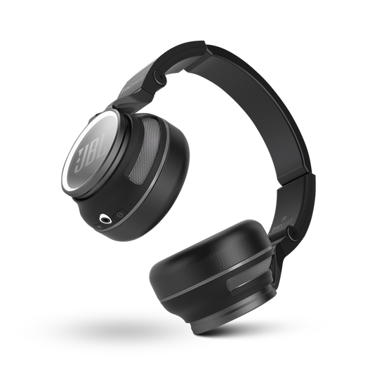 Synchros S400BT - Black - JBL stereo heapdhones with Bluetooth 3.0 wireless freedom - Back