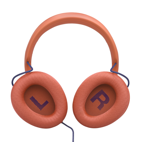 JBL Quantum 120 - Coral - Wired multiplatform gaming headset - Left