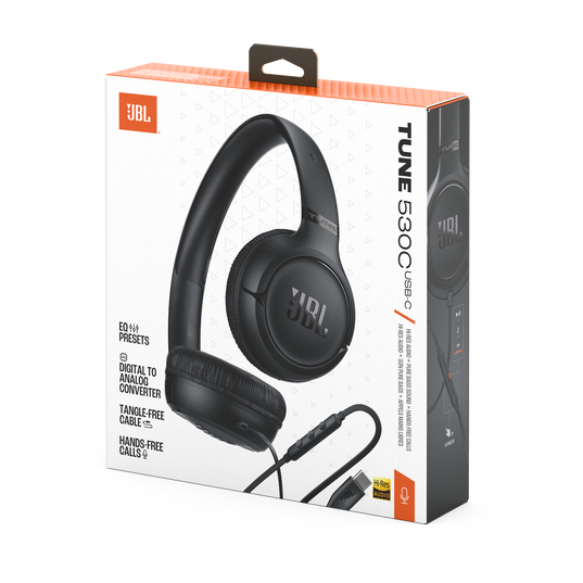 JBL Tune 530C - Black - Wired on-ear headphones - Detailshot 15