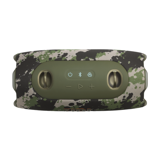 JBL Xtreme 5 - Squad - Portable waterproof speaker with massive legendary JBL sound, ambient edge lighting, and a convenient shoulder strap - Top