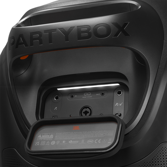 JBL PartyBox Ultimate 2 - Black - The loudest and fiercest party speaker with 1500 watts of JBL legendary sound and a full-panel immersive lightshow - Detailshot 3