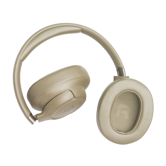 JBL Tune 780NC - Beige - Wireless over-ear Noise Cancelling headphones - Detailshot 2