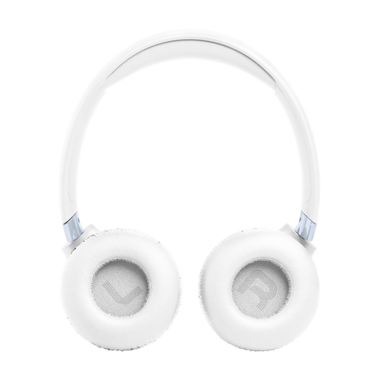 JBL Tune 680NC - White - Wireless on-ear Noise cancelling headphones - Left
