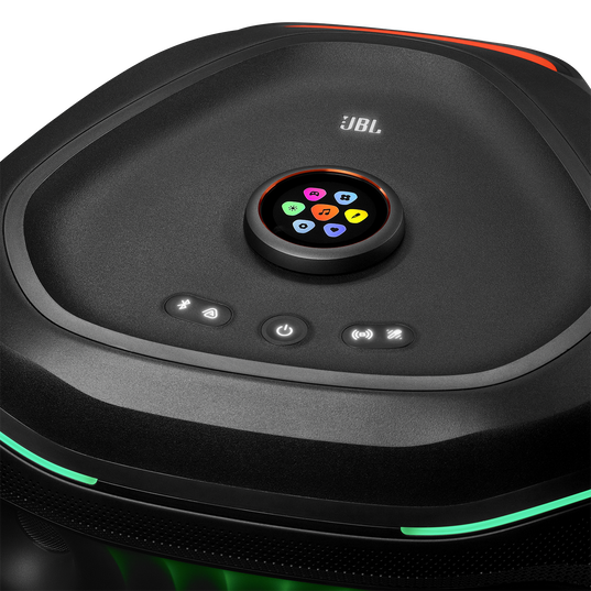 JBL PartyBox Ultimate 2 - Black - The loudest and fiercest party speaker with 1500 watts of JBL legendary sound and a full-panel immersive lightshow - Top