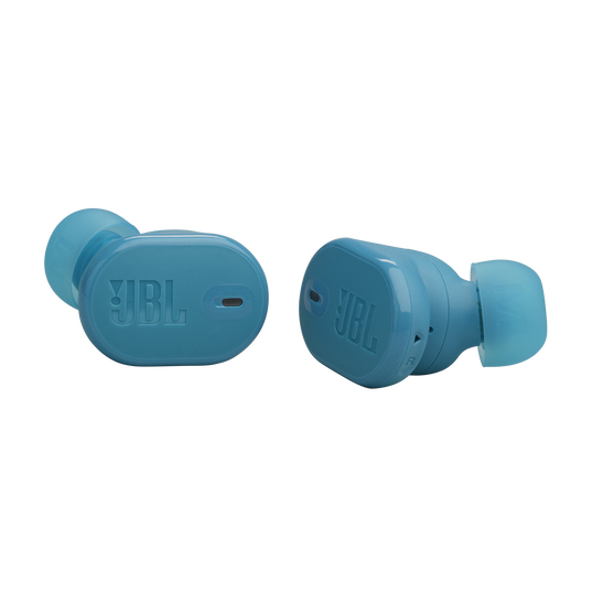 JBL Tune Buds 2 - Turquoise - True Wireless Noise Cancelling Earbuds - Detailshot 3