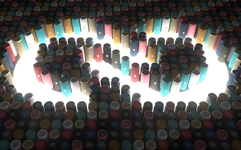 Podłączenie wielu głośników