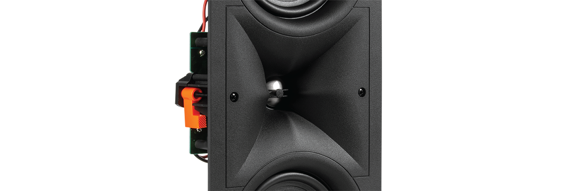 1" (25mm) Aluminum dome with High-Definition Imaging (HDI™) waveguide
