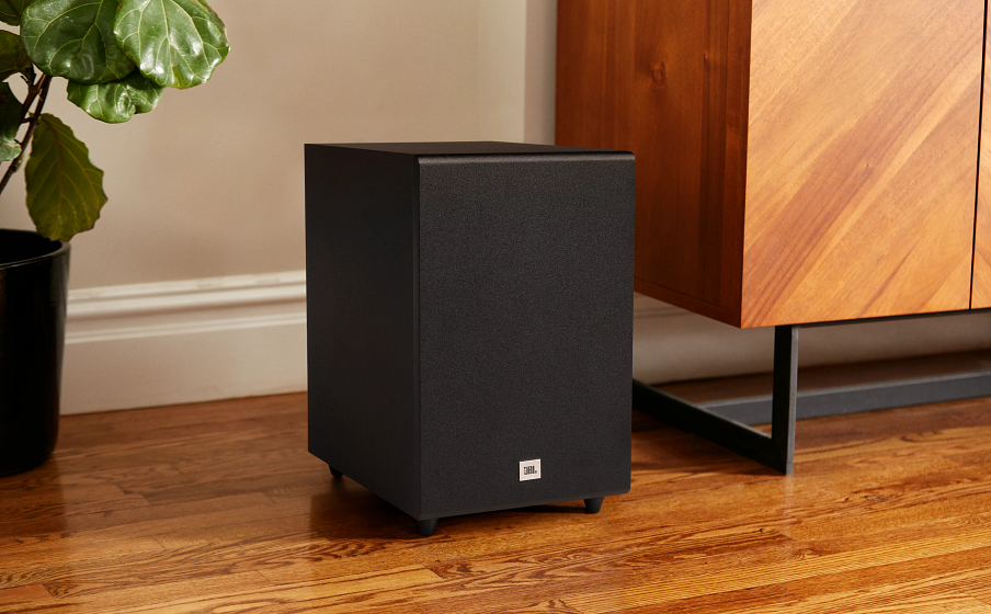 Bezprzewodowy subwoofer zapewniający mocne, głębokie basy