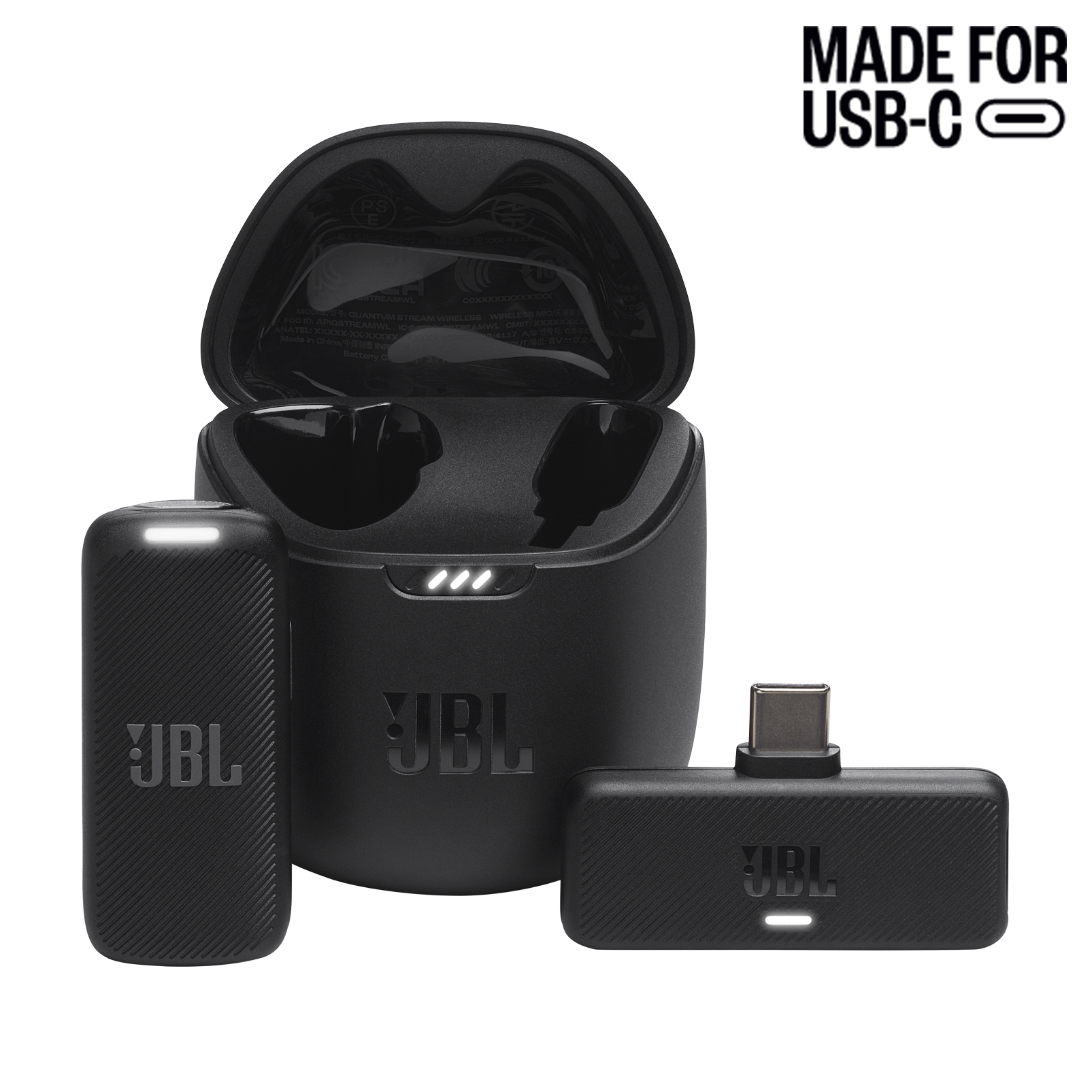 JBL Quantum Stream | エレクトレットデュアルコンデンサーUSBマイク