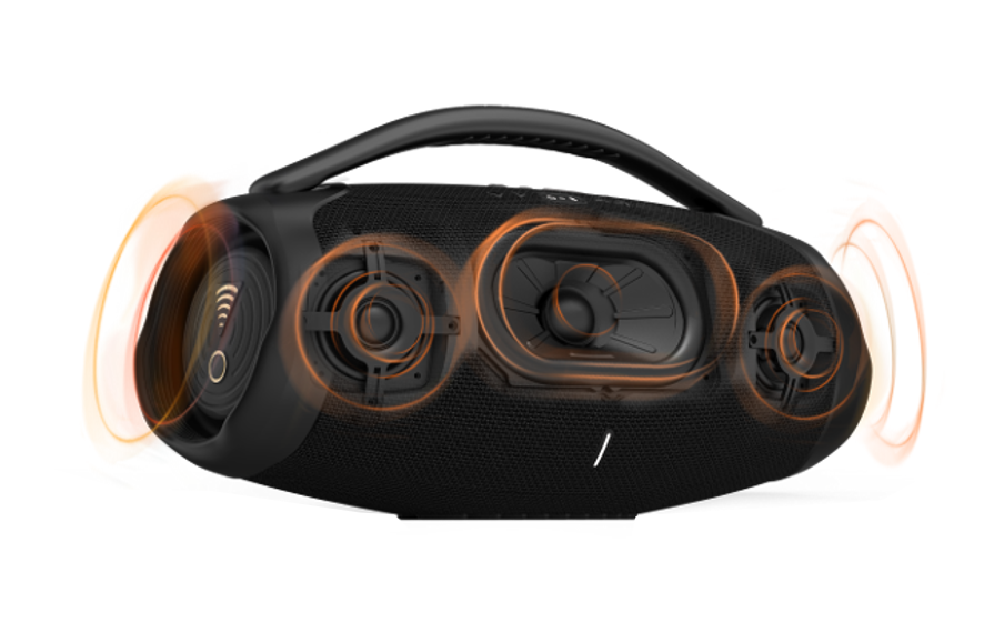 JBL Boombox 3 Wi-Fi | Zaawansowany przenośny głośnik Wi-Fi i Bluetooth